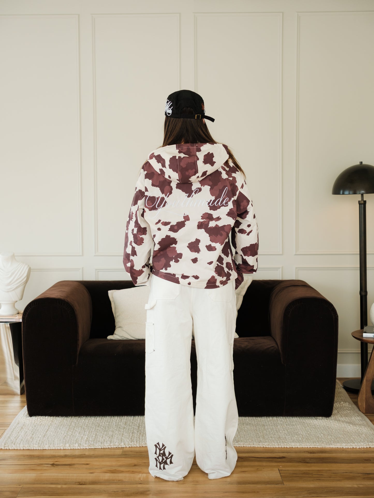White Double Knee Denim