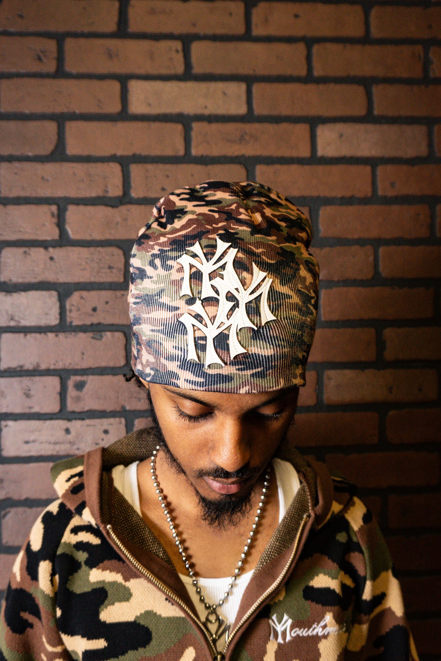 Camo Patch Beanie
