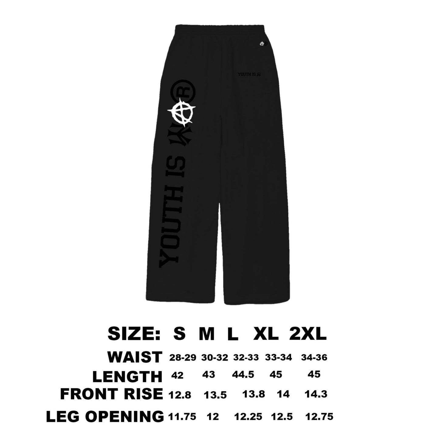 Black Baggy Sweats