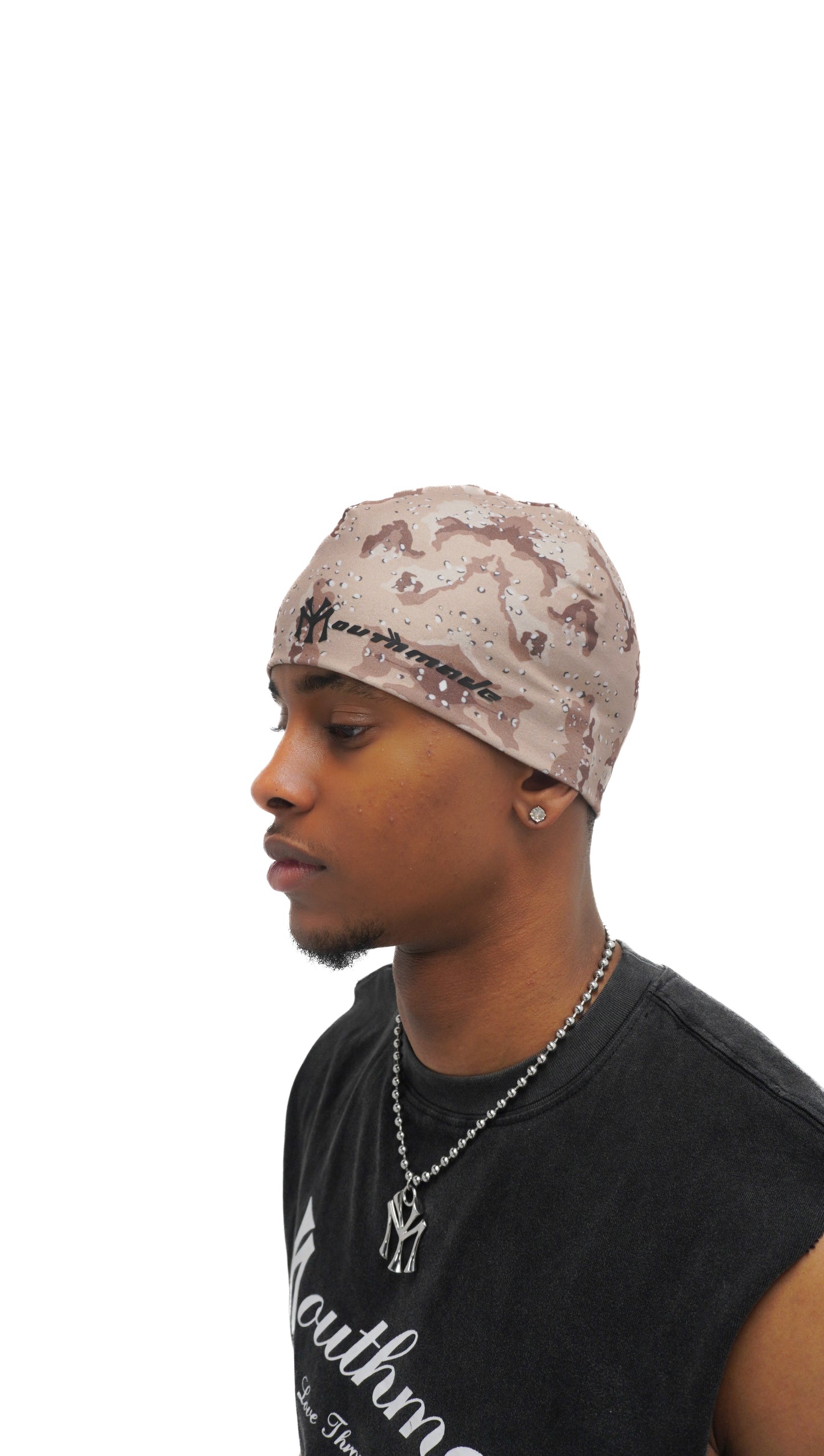 YM SKULL CAP (DESERT CAMO)