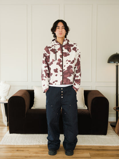 Blue Pinstripe Selvedge Double Knee
