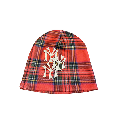 Plaid Beanie