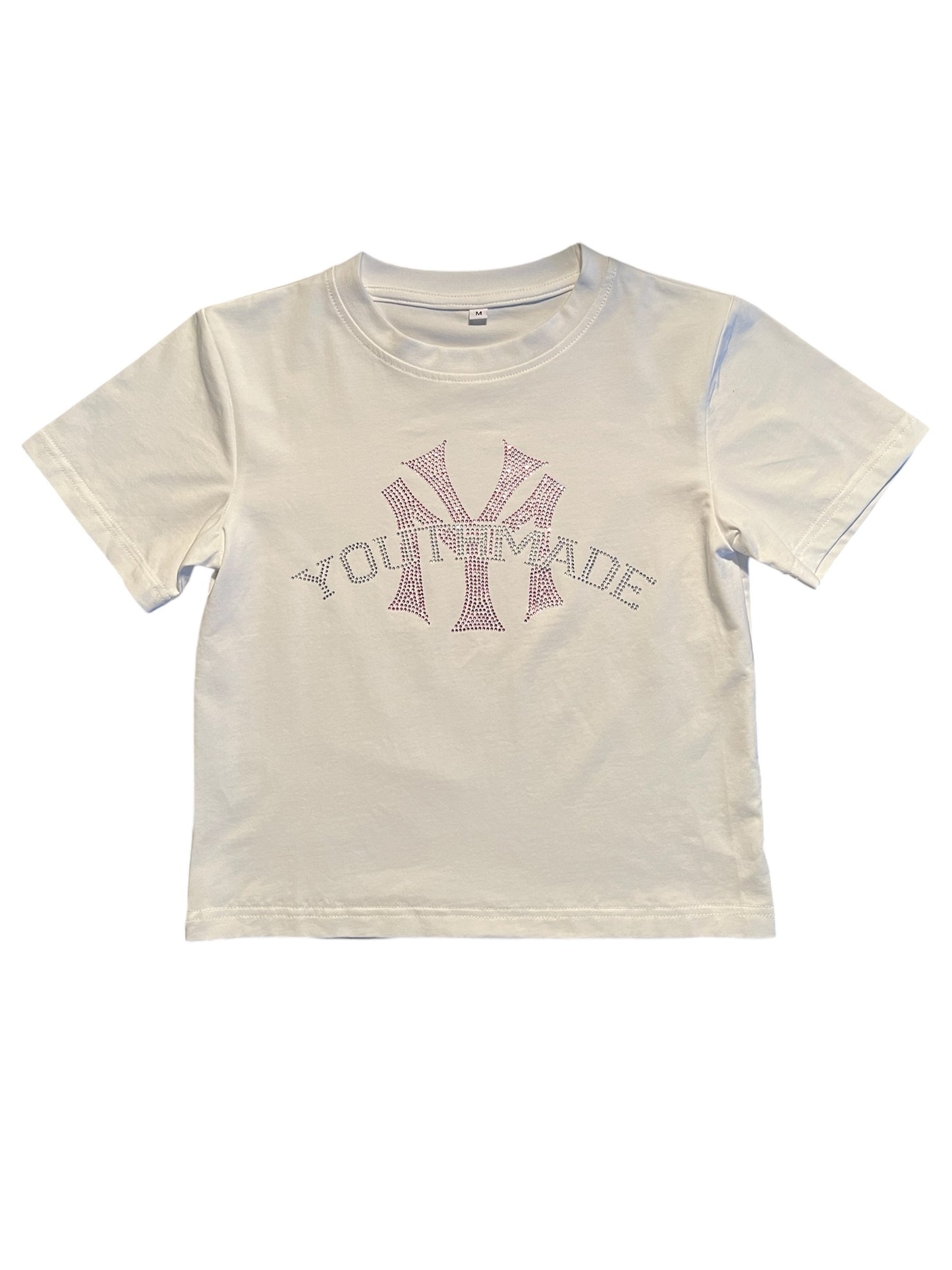YM Rhinestone Baby Tee