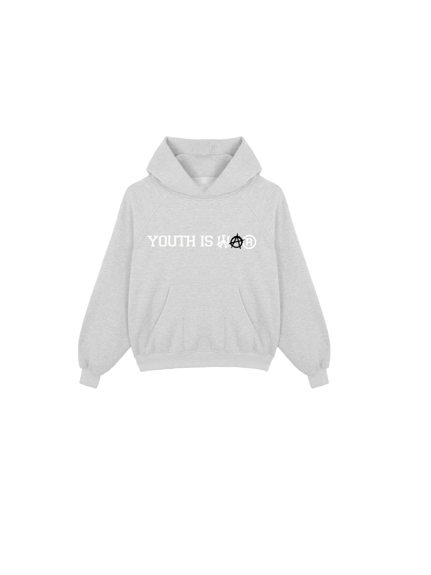 Heather Grey WAR Hoodie