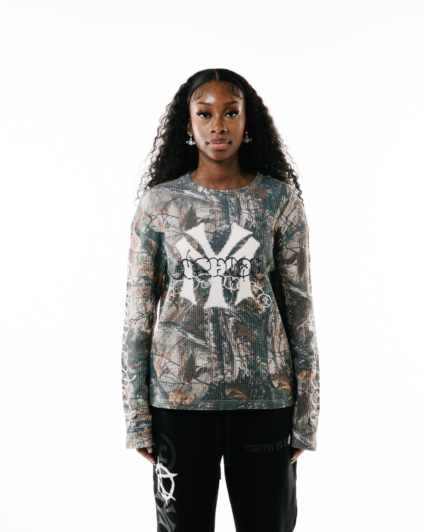 YM Real Tree Camo Longsleeve